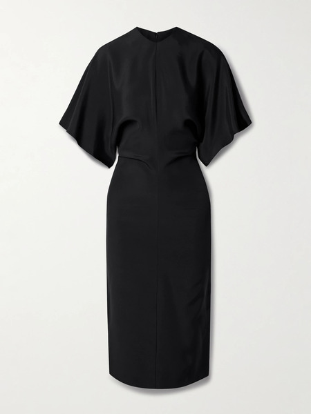  Fforme Fforme - Ekani Silk Midi Dress - Black 