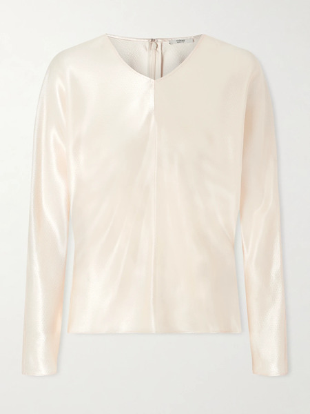  Fforme Fforme - Gemma Satin Blouse - Cream 