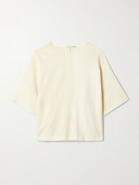  Fforme Fforme - Tenley Wool-blend Top - Off-white 
