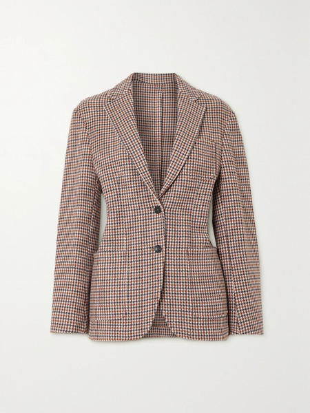  Fortela Fortela - Bruno Wool-blend Tweed Jacket - Camel 