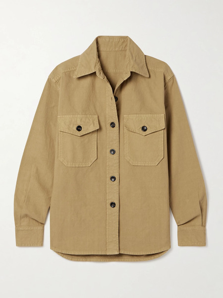  Fortela Fortela - Cotton Shirt - Camel 