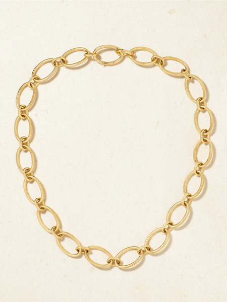  Foundrae Foundrae - Oval Link Chain 18-karat Gold Necklace - One Size 