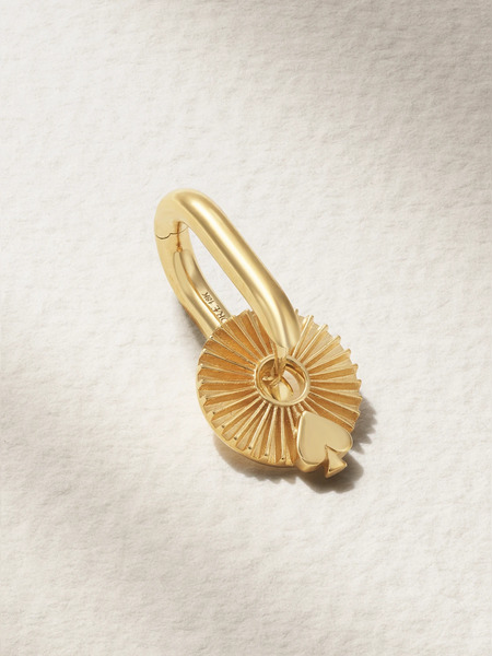  Foundrae Foundrae - Reverie 18-karat Gold Single Hoop Earring - One Size 