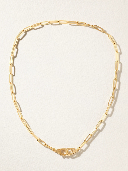  Foundrae Foundrae - Sister Hook 18-karat Gold Necklace - One Size 