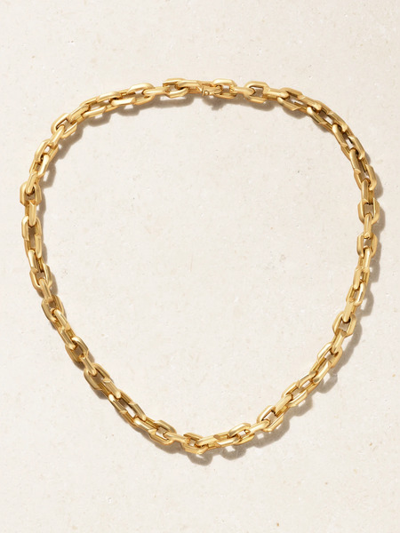  Foundrae Foundrae - Small Strong Hearts 18-karat Gold Necklace - One Size 