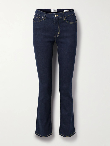  Frame Frame - Le High High-rise Slim-leg Jeans - Dark Denim 