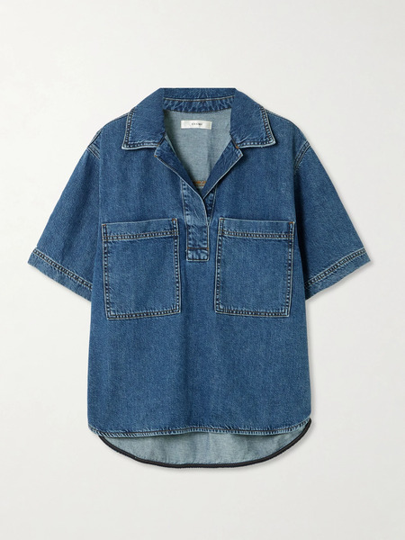  Frame Frame - Organic Denim Shirt - Mid Denim 