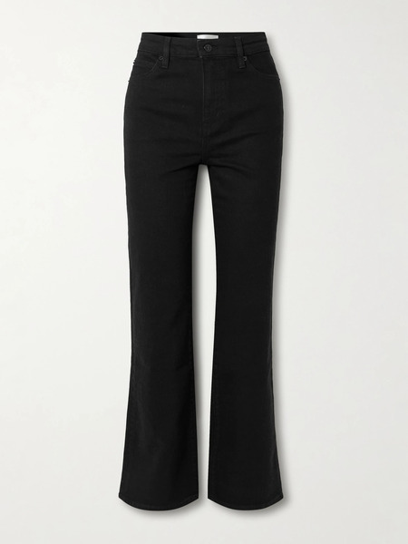  Frame Frame - The Arrow High-rise Flared Jeans - Black 