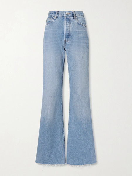  Frame Frame - The Lax High-rise Flared Jeans - Blue 