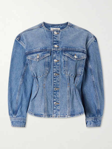  Frame Frame - The Nipped Denim Jacket - Mid Denim 