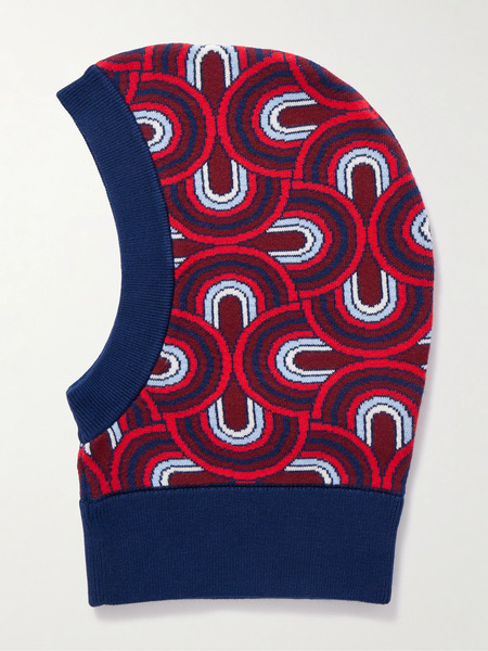  Fusalp Fusalp - Pilule Jacquard-knit Balaclava - Red 