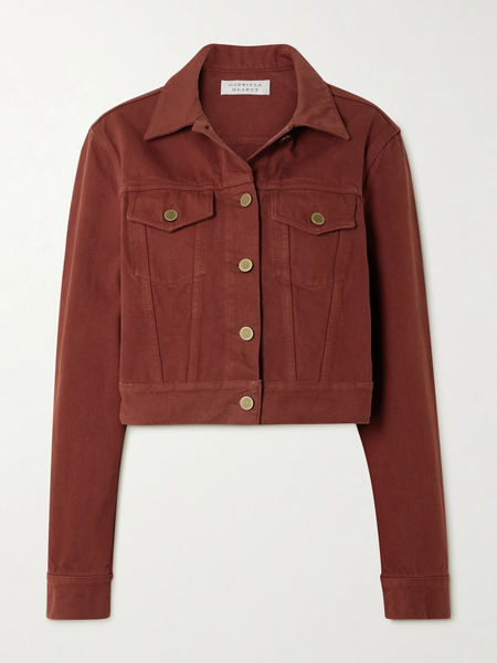  Gabriela Hearst Gabriela Hearst - Bronte Recycled-denim Jacket - Orange 