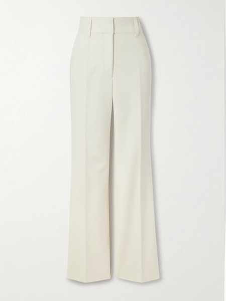  Gabriela Hearst Gabriela Hearst - Cecilia Wool Straight-leg Pants - Ivory 