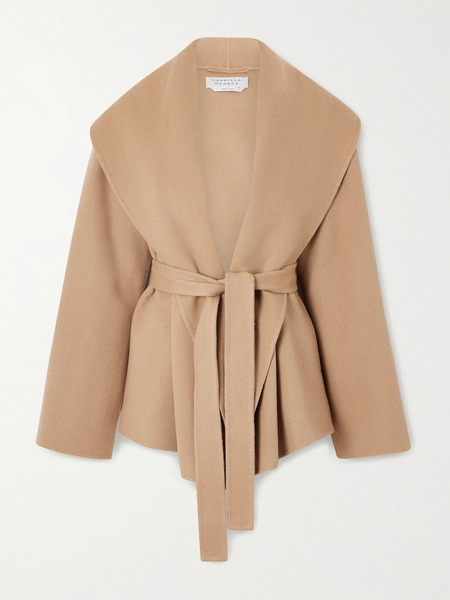  Gabriela Hearst Gabriela Hearst - Harris Belted Cashmere Jacket - Camel 
