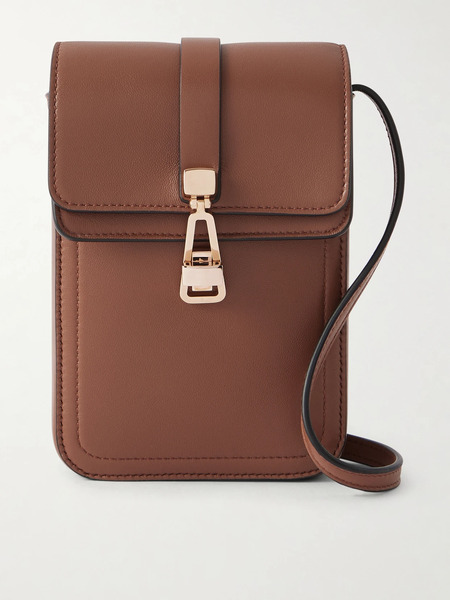  Gabriela Hearst Gabriela Hearst - Leather Phone Pouch - Tan 