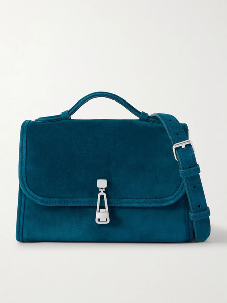  Gabriela Hearst Gabriela Hearst - Leonora Small Suede Tote - Turquoise 