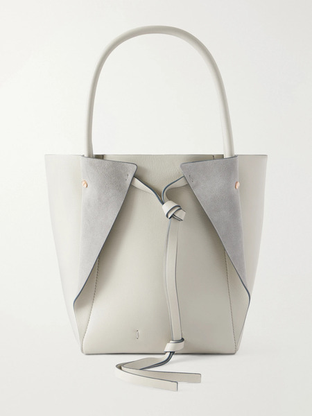  Gabriela Hearst Gabriela Hearst - Marija Small Leather Tote - Light Gray 