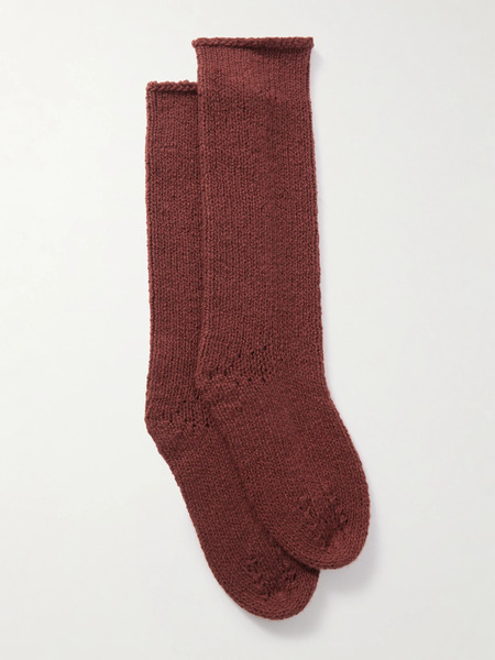  Gabriela Hearst Gabriela Hearst - Nikola Cashmere-blend Socks - Red 
