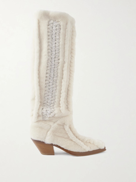  Gabriela Hearst Gabriela Hearst - Shearling Boots - Ivory 