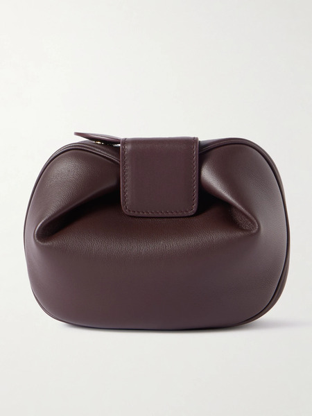  Gabriela Hearst Gabriela Hearst - Soft Demi Leather Clutch - Burgundy 
