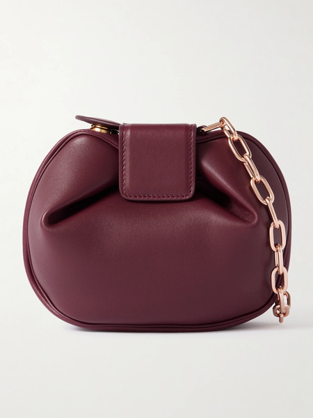  Gabriela Hearst Gabriela Hearst - Soft Demi Leather Clutch - Burgundy 