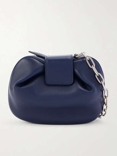  Gabriela Hearst Gabriela Hearst - Soft Demi Leather Clutch - Navy 