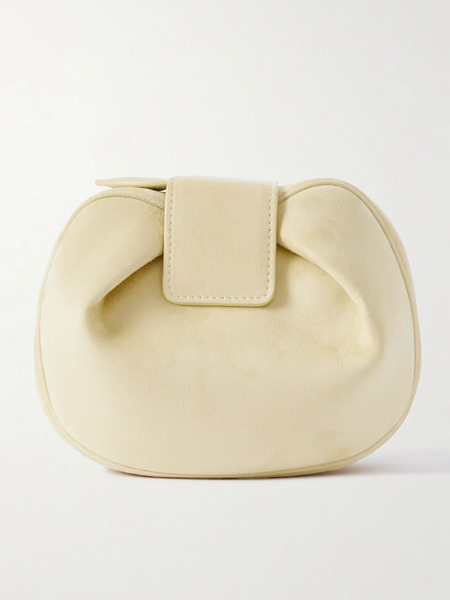  Gabriela Hearst Gabriela Hearst - Soft Demi Suede Clutch - Tan 