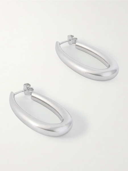  Gabriela Hearst Gabriela Hearst - Sterling Silver Hoop Earrings - One Size 