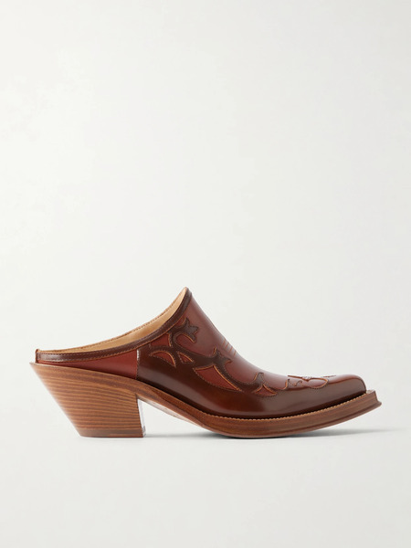  Gabriela Hearst Gabriela Hearst - Temperance Western Mules - Tan 
