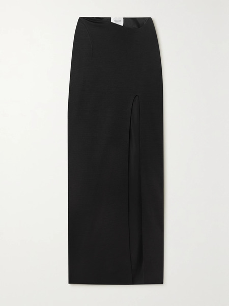  Galvan Galvan - Alicja Stretch-jersey Maxi Skirt - Black 