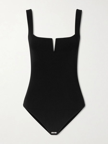  Galvan Galvan - Freya Stretch-knit Bodysuit - Black 