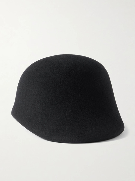  Gigi Burris Gigi Burris - Rex Wool-felt Hat - Black 