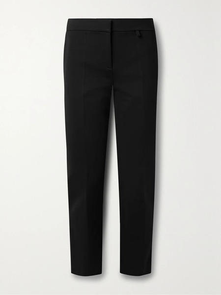  Givenchy Givenchy - Stretch-cady Slim-leg Pants - Black 