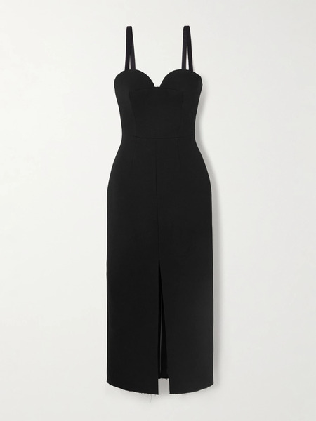  Givenchy Givenchy - Wool-blend Midi Dress - Black 