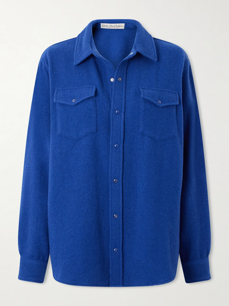  God’s True Cashmere God's True Cashmere - Cashmere Shirt - Blue 