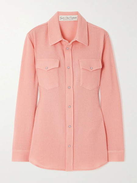  God’s True Cashmere God's True Cashmere - Cashmere Shirt - Blush 