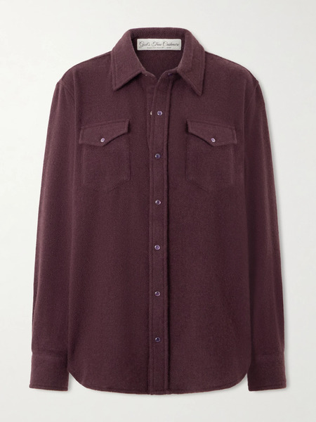  God’s True Cashmere God's True Cashmere - Cashmere Shirt - Brown 