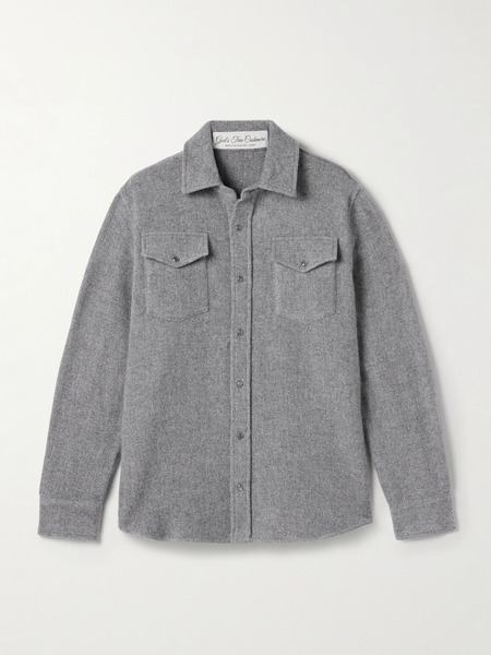  God’s True Cashmere God's True Cashmere - Cashmere Shirt - Gray 