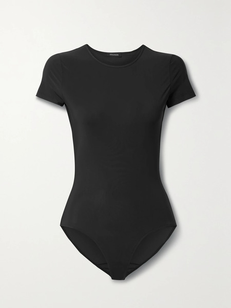  Goldsign Goldsign - The Jenson Stretch-jersey Thong Bodysuit - Black 