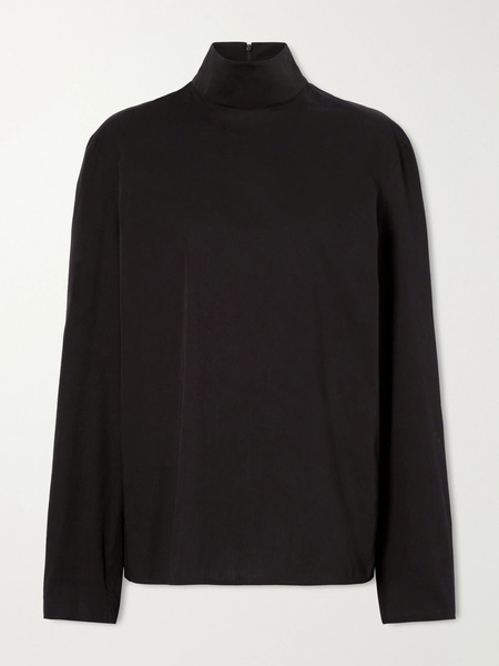  Gucci Gucci - Cotton-blend Poplin Shirt - Black 