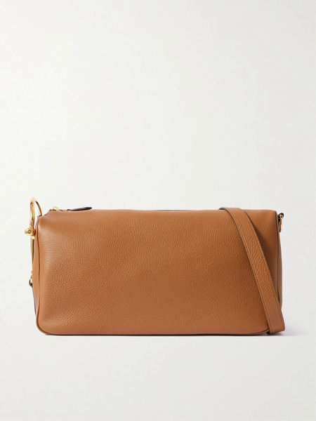  Gucci Gucci - Horsebit 1955 Medium Textured-leather Shoulder Bag - Light Brown 