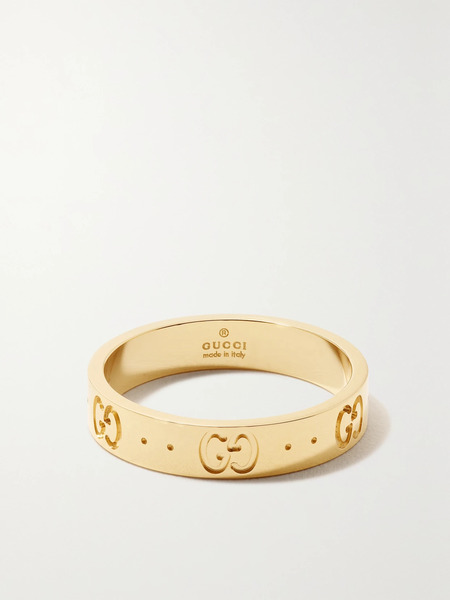  Gucci Gucci - Icon 18-karat Gold Ring - 10 