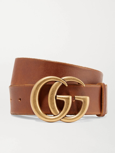  Gucci Gucci - Leather Belt - Brown 