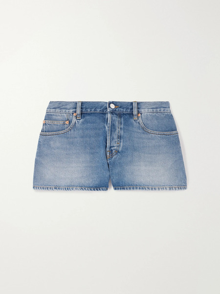  Gucci Gucci - Lido Denim Shorts - Blue 