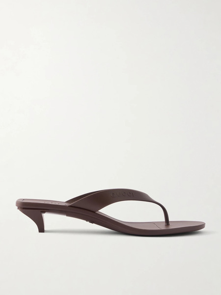  Gucci Gucci - Rubber Sandals - Brown 