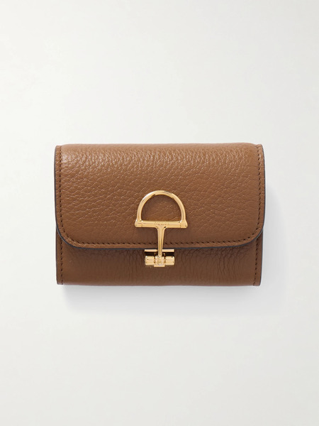  Gucci Gucci - Softbit Textured-leather Cardholder - Brown 