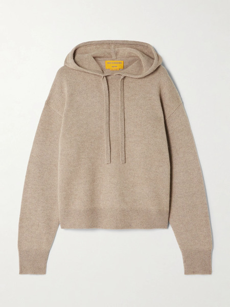  Guest In Residence Guest In Residence - Cashmere Hoodie - Taupe 