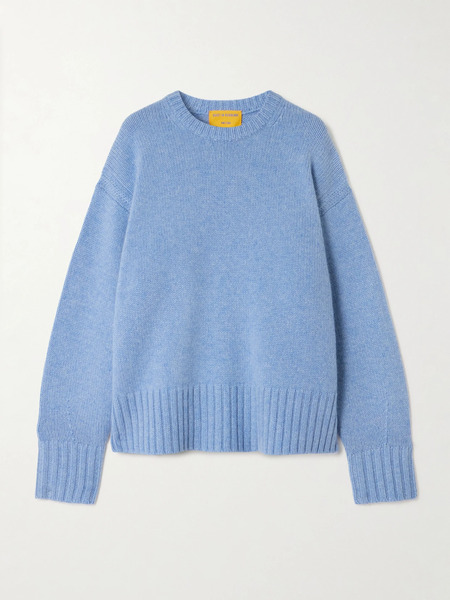  Guest In Residence Guest In Residence - Cashmere Sweater - Blue 