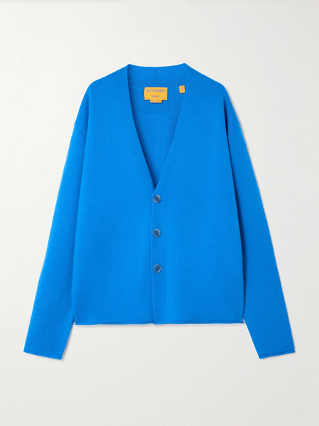  Guest In Residence Guest In Residence - Everywear Oversized Cashmere Cardigan - Blue 