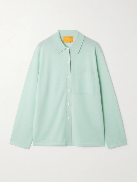  Guest In Residence Guest In Residence - Showtime Cashmere Shirt - Mint 